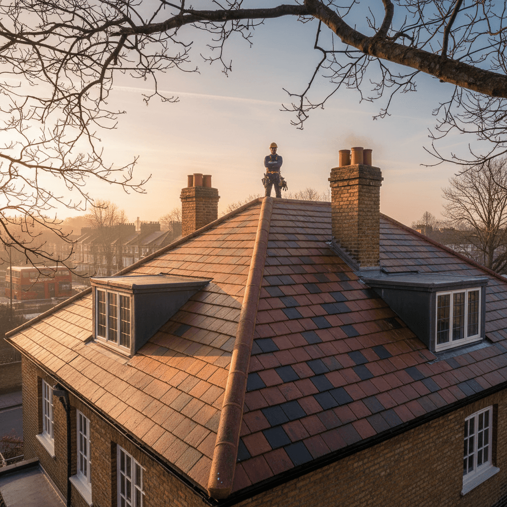 Completed residential roof installation showing quality materials and professional craftsmanship